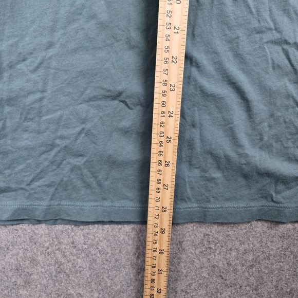 Patagonia Daily Henley Shirt Mens XL Green Long Sleeve Organic Cotton Outdoors - Picture 8 of 9